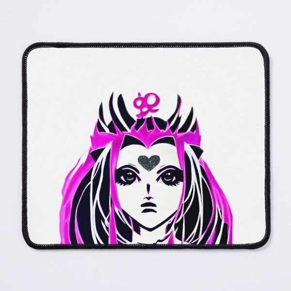 Item preview, pink anime heart queen princess goddess designed and sold by UncleLanny.
