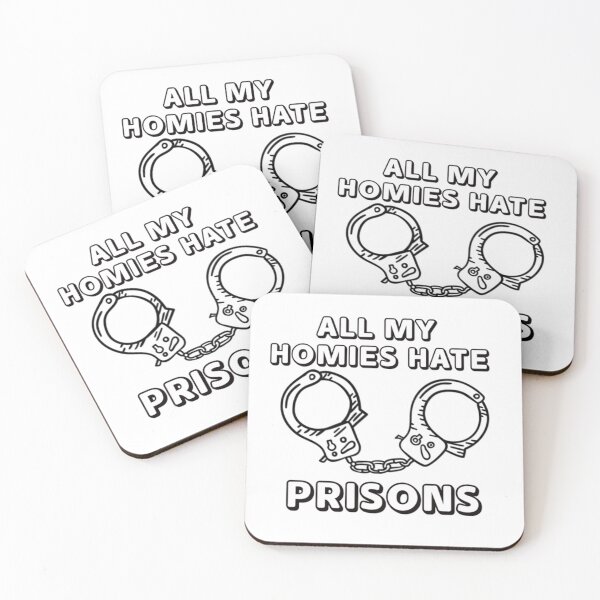 Item preview, All My Homies Hate prisons designed and sold by justu-.