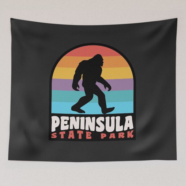 Item preview, Peninsula State Park Camping Bigfoot Sasquatch Wisconsin designed and sold by yelly123.