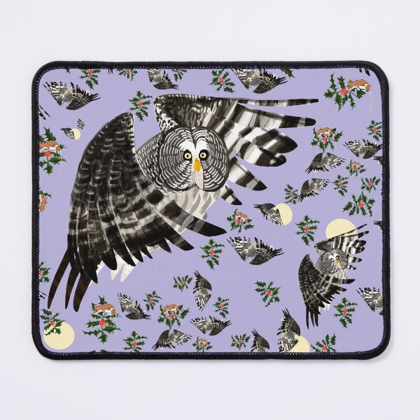 Item preview, Great gray owl Strix nebulosa designed and sold by belettelepink.