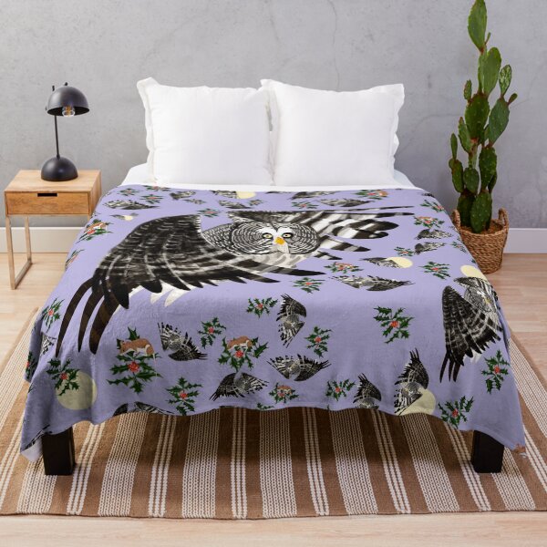 Item preview, Great gray owl Strix nebulosa designed and sold by belettelepink.