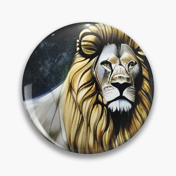Item preview, lion 8 designed and sold by blackwhiteblue.