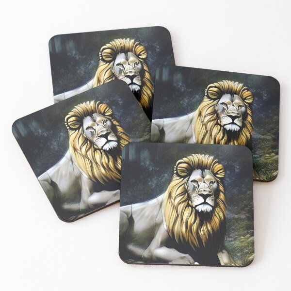 Item preview, lion 8 designed and sold by blackwhiteblue.