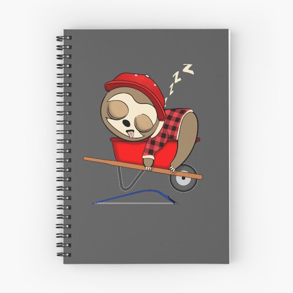 Item preview, Gardening sleepy sloth designed and sold by TipTopTapo.