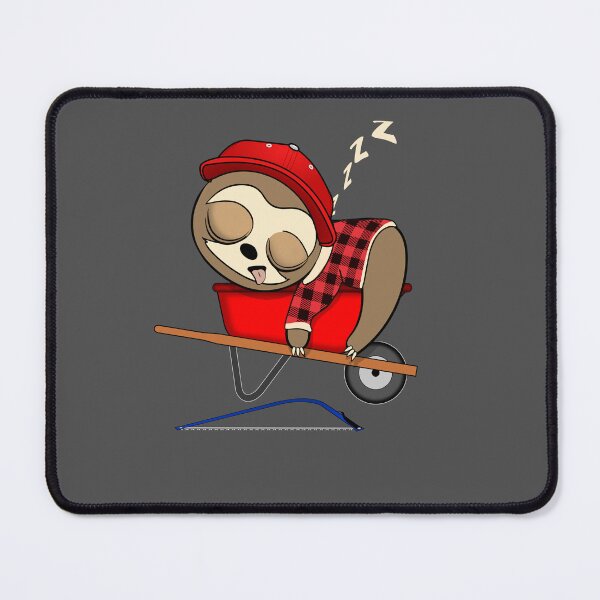 Item preview, Gardening sleepy sloth designed and sold by TipTopTapo.