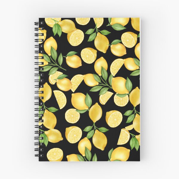 Item preview, Black Lemon Pattern designed and sold by luckymooninc.