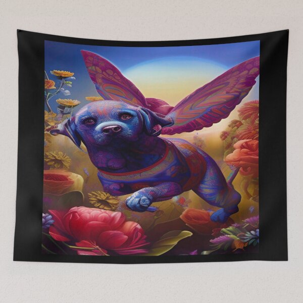 Item preview, Artist who love dogs Abstraction Animals Pets Dog Puppy Love Spectacular Doglove designed and sold by ValleyDream.