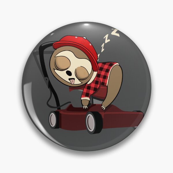 Item preview, Gardening sleepy sloth designed and sold by TipTopTapo.