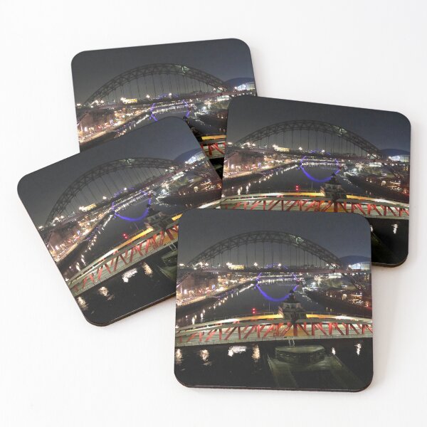 Item preview, The River Tyne at night - Portrait designed and sold by Violaman.