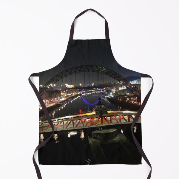 Item preview, The River Tyne at night - Portrait designed and sold by Violaman.