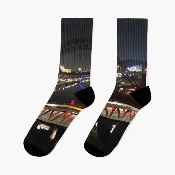 Item preview, The River Tyne at night - Portrait designed and sold by Violaman.