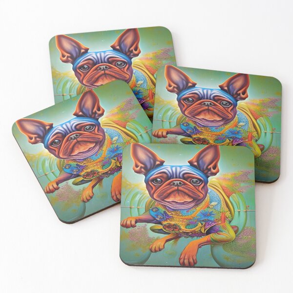 Item preview, Artist who love dogs Abstraction Animals Pets Dog Puppy Love Spectacular Doglove designed and sold by ValleyDream.