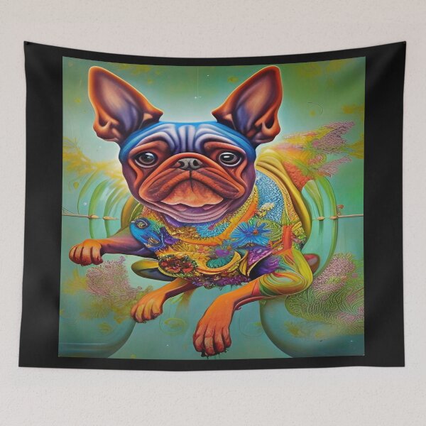 Item preview, Artist who love dogs Abstraction Animals Pets Dog Puppy Love Spectacular Doglove designed and sold by ValleyDream.