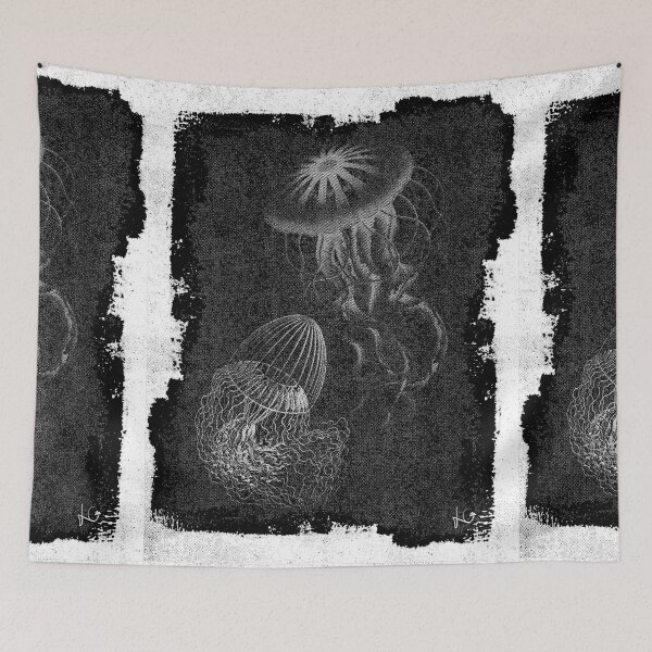 Item preview, Jellyfish Screen Print designed and sold by neuroqueerart.