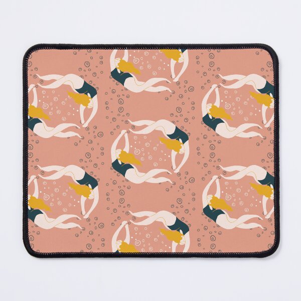 Item preview, Underwater Pink Swimmers.  Swimming  designed and sold by LoveSynchro.