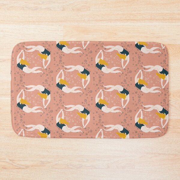 Item preview, Underwater Pink Swimmers.  Swimming  designed and sold by LoveSynchro.