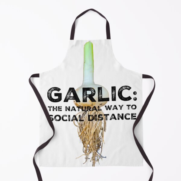 Item preview, Garlic: The Natural Way to Social Distance designed and sold by homesteadswag.