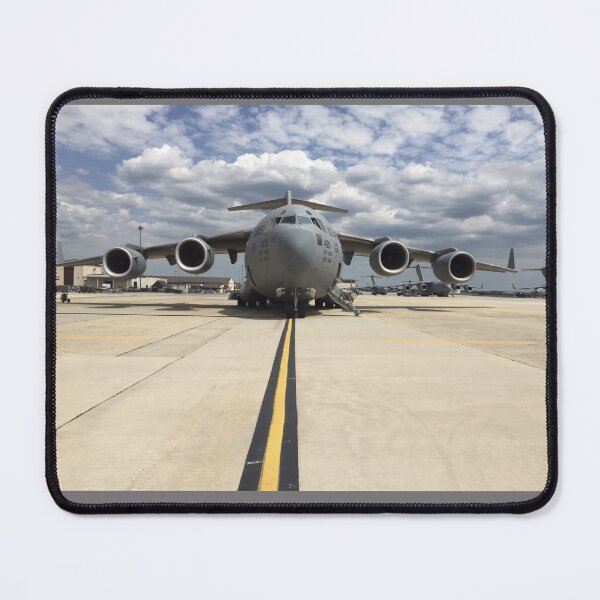 Item preview, C17 Globemaster transport military jet on the base designed and sold by CoolShirtDepot.