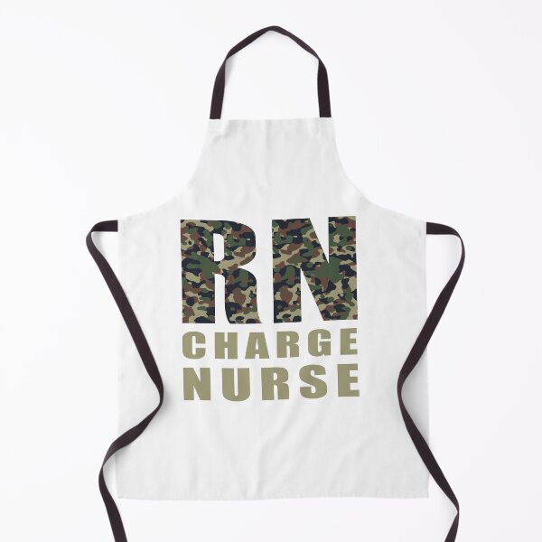 Item preview, RN Charge Nurse - Camouflage style designed and sold by TaraGbear.