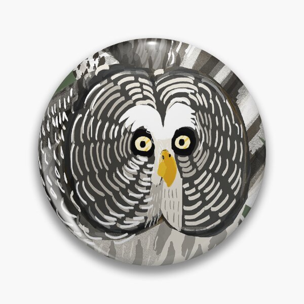 Item preview, Great gray owl Strix nebulosa #2 designed and sold by belettelepink.