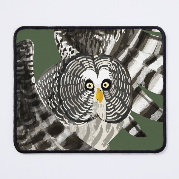 Item preview, Great gray owl Strix nebulosa #2 designed and sold by belettelepink.