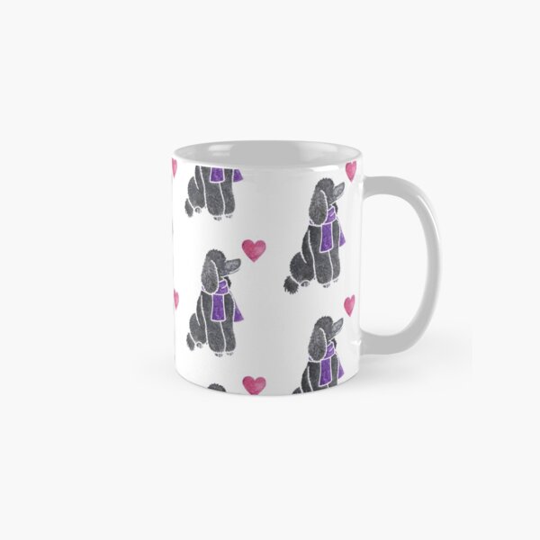 Watercolour Poodle Classic Mug