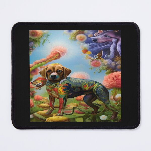 Item preview, Artist who love dogs Abstraction Animals Pets Dog Puppy Love Spectacular Doglove designed and sold by ValleyDream.