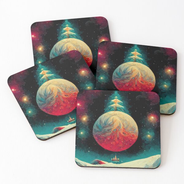 Item preview, Cosmic Christmas Scene designed and sold by Artsytee Lab.