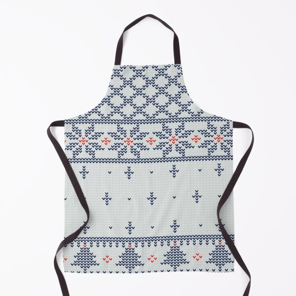 Item preview, Holidays Fair Isle Sweater Ugly Christmas in Blue Navy designed and sold by Jean-Pham.