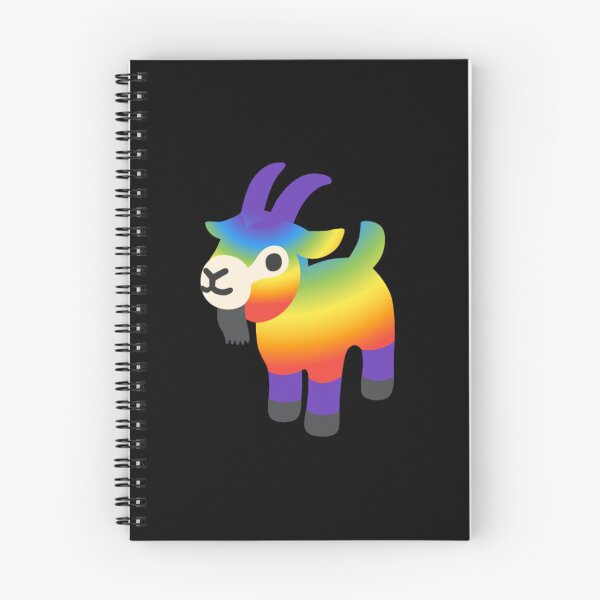 Item preview, Rainbow Goat Android Emoji Sticker Design designed and sold by KaomojiKitchen.