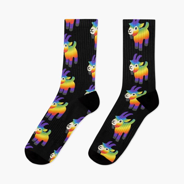Item preview, Rainbow Goat Android Emoji Sticker Design designed and sold by KaomojiKitchen.