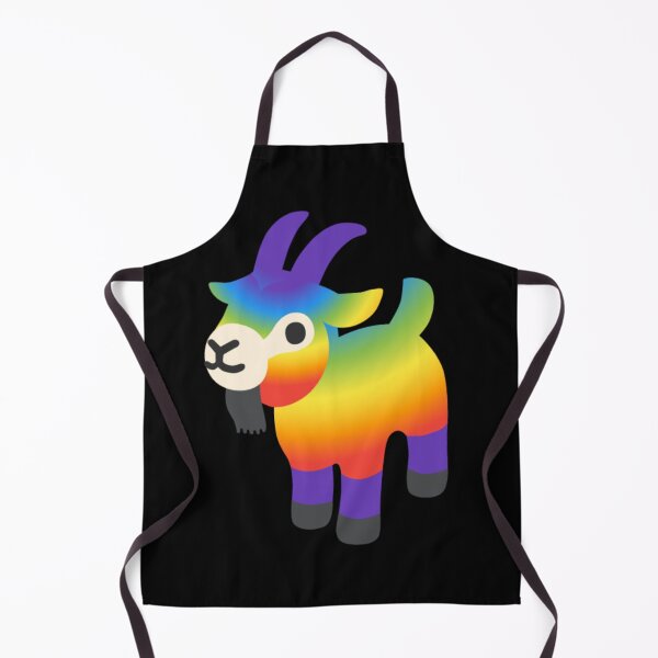 Item preview, Rainbow Goat Android Emoji Sticker Design designed and sold by KaomojiKitchen.