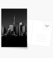 Toronto Skyline From Riverdale Park No 1 Postcards