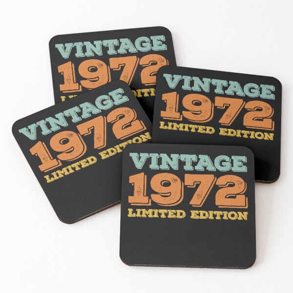 Item preview, VINTAGE 1972 LIMITED EDITION DISTRESSED RETRO BIRTHDAY GIFT IDEA designed and sold by Kipcio.
