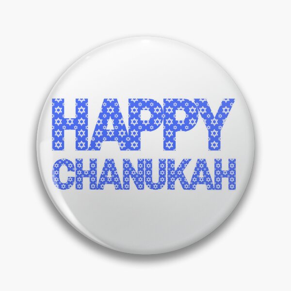 Artikelvorschau, Glückliches blaues und weißes Chanukka-Design entworfen und verkauft von NJGDesigns.