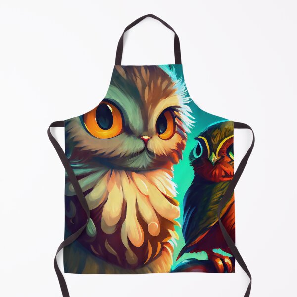 Item preview, Owl Cat 4 designed and sold by AiBroughtToLife.