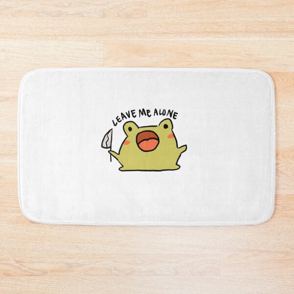 Item preview, leave me alone frog with knife  designed and sold by iristocat.