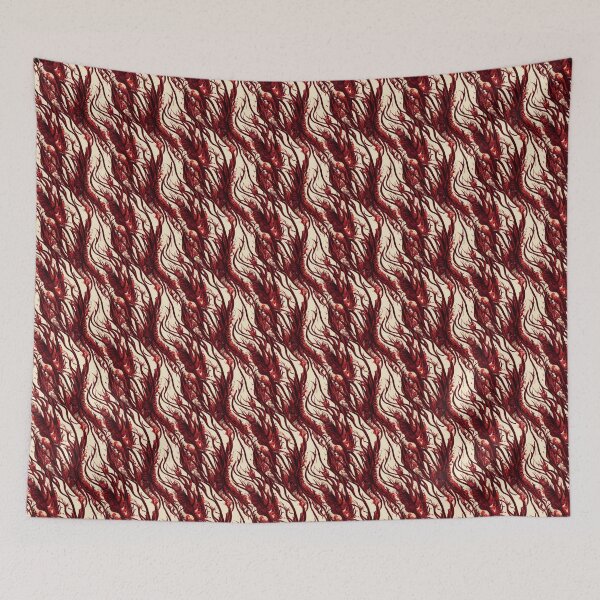 Item preview, Blood Red Carnage Pattern, Crazy Contrast designed and sold by TreasuryOE.