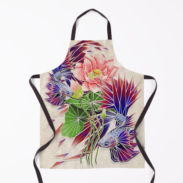 Item preview, Betta & lotus designed and sold by Manoou.
