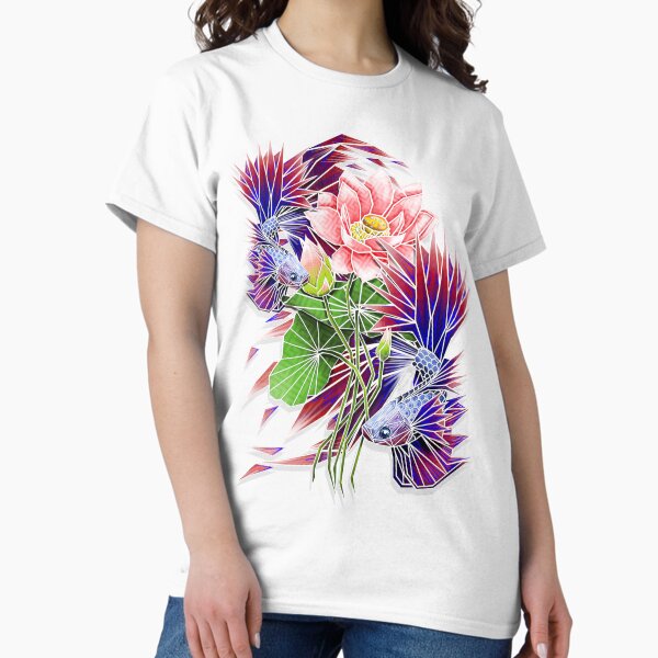 Betta & lotus Classic T-Shirt