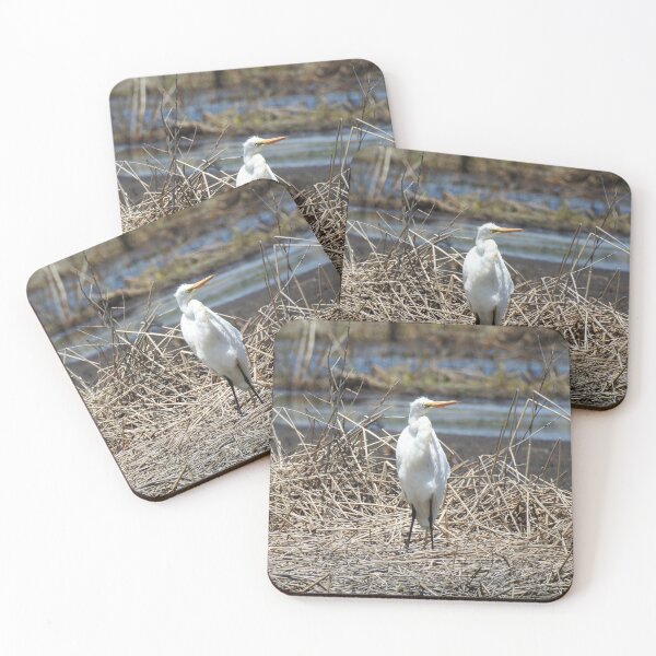 Item preview, Great egret, wild birds, wildlife gifts designed and sold by Sandra O'Toole.