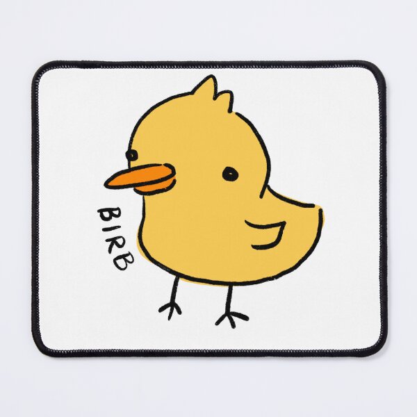 Item preview, birb | cute yellow bird  designed and sold by iristocat.