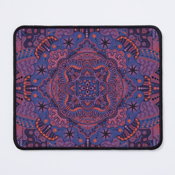 Item preview, Dark dot mandala designed and sold by DomaDoma.