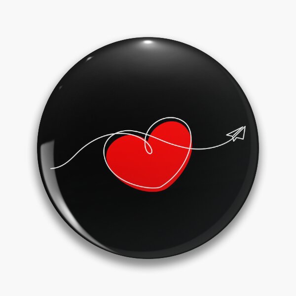 Item preview, I love flying. Plane red heart design. Aviation and pilot souvenir. designed and sold by VFRZone.