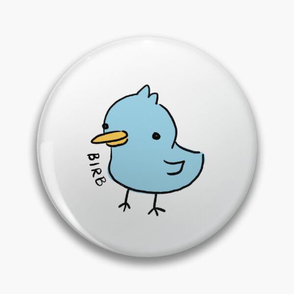 Item preview, birb | cute blue bird  designed and sold by iristocat.