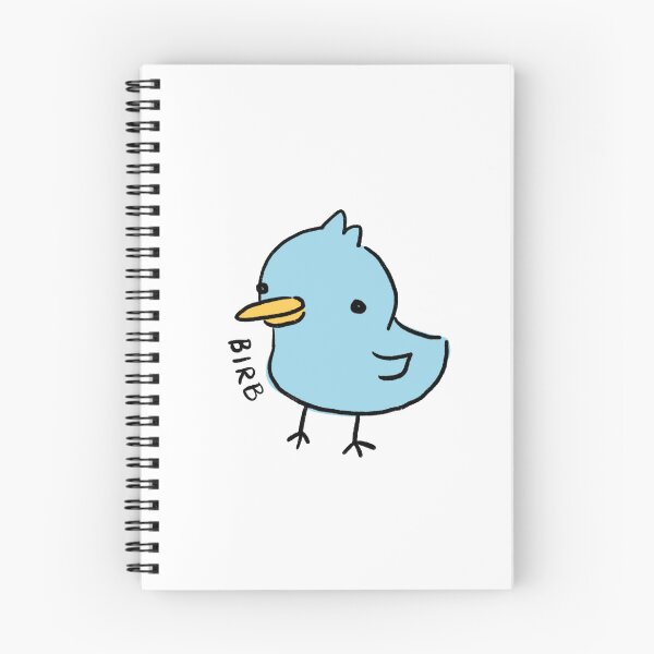 Item preview, birb | cute blue bird  designed and sold by iristocat.