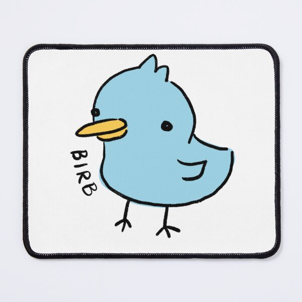 Item preview, birb | cute blue bird  designed and sold by iristocat.