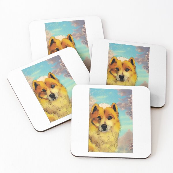 Item preview, Finnish spitz designed and sold by GroovyDino.