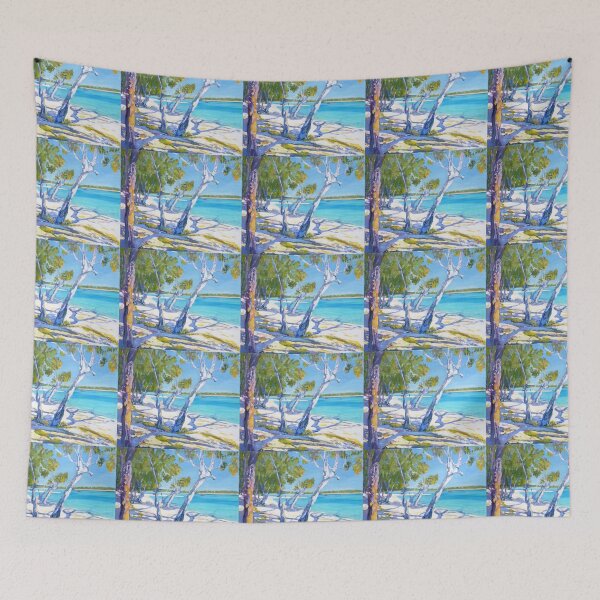 Item preview, Bribie Beach Sunny Sunday designed and sold by ginnymac.