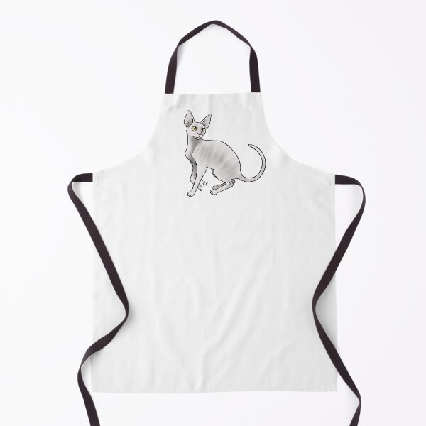 Item preview, Cat - Cornish Rex - White designed and sold by Jennifer Stolzer.